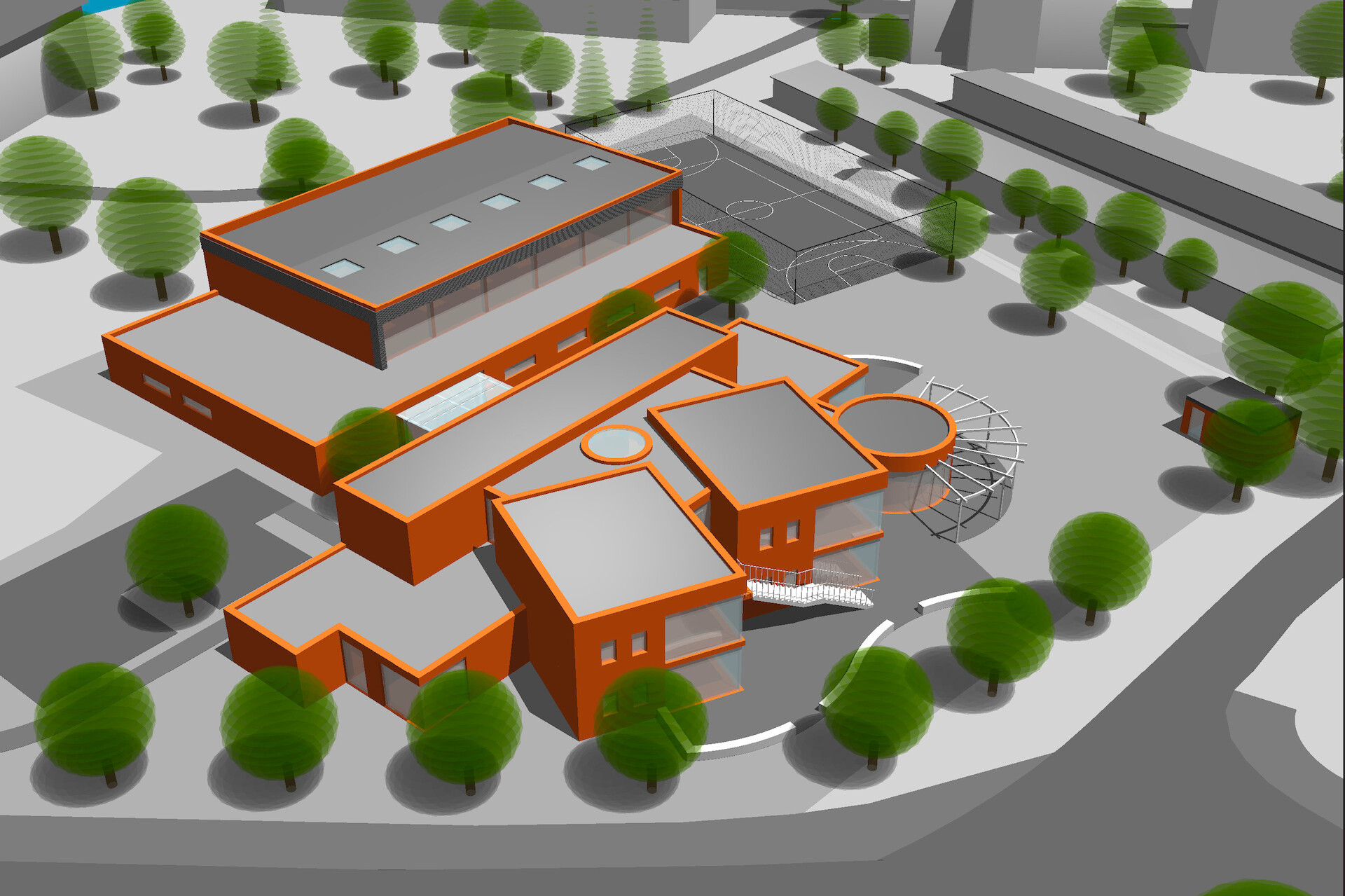 Bauk&ouml;rpermodell (Visualisierung)