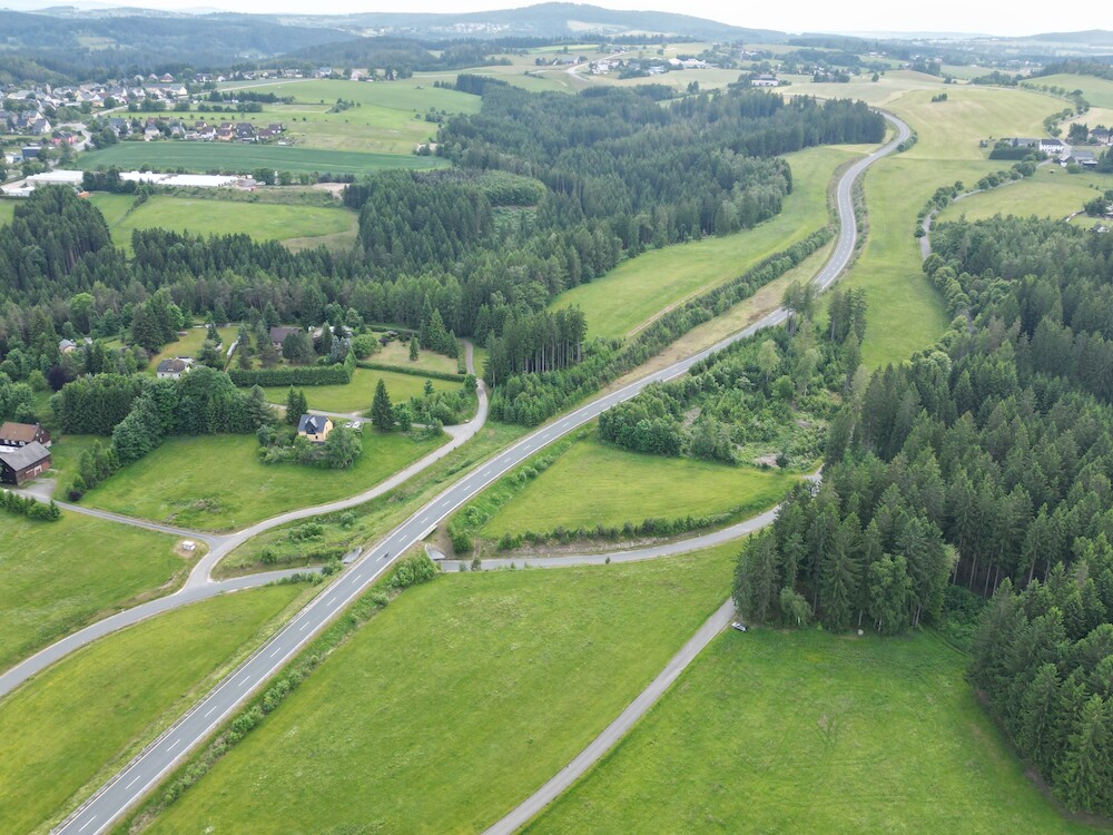 Trassenführung außerortsbereich