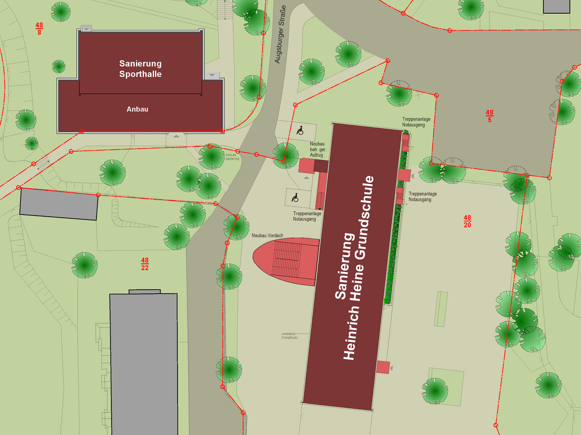 &Uuml;bersichtslageplan